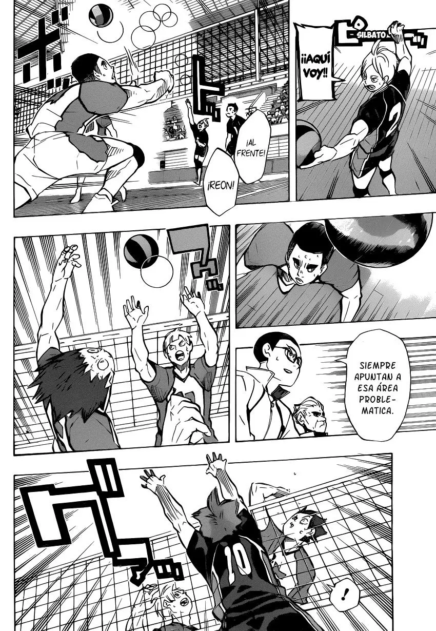 Haikyuu!! capítulo 174, página 3