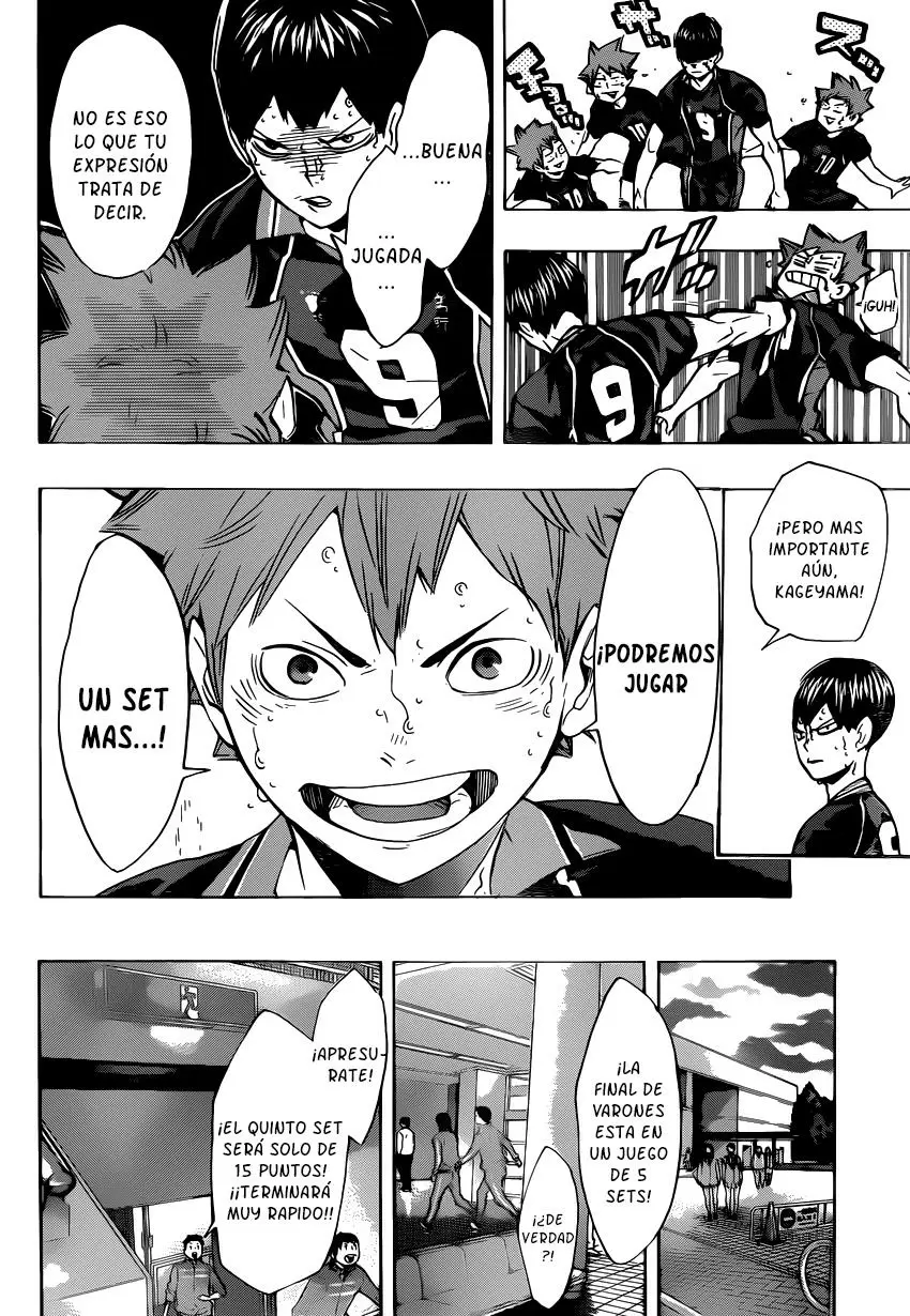 Haikyuu!! capítulo 174, página 15