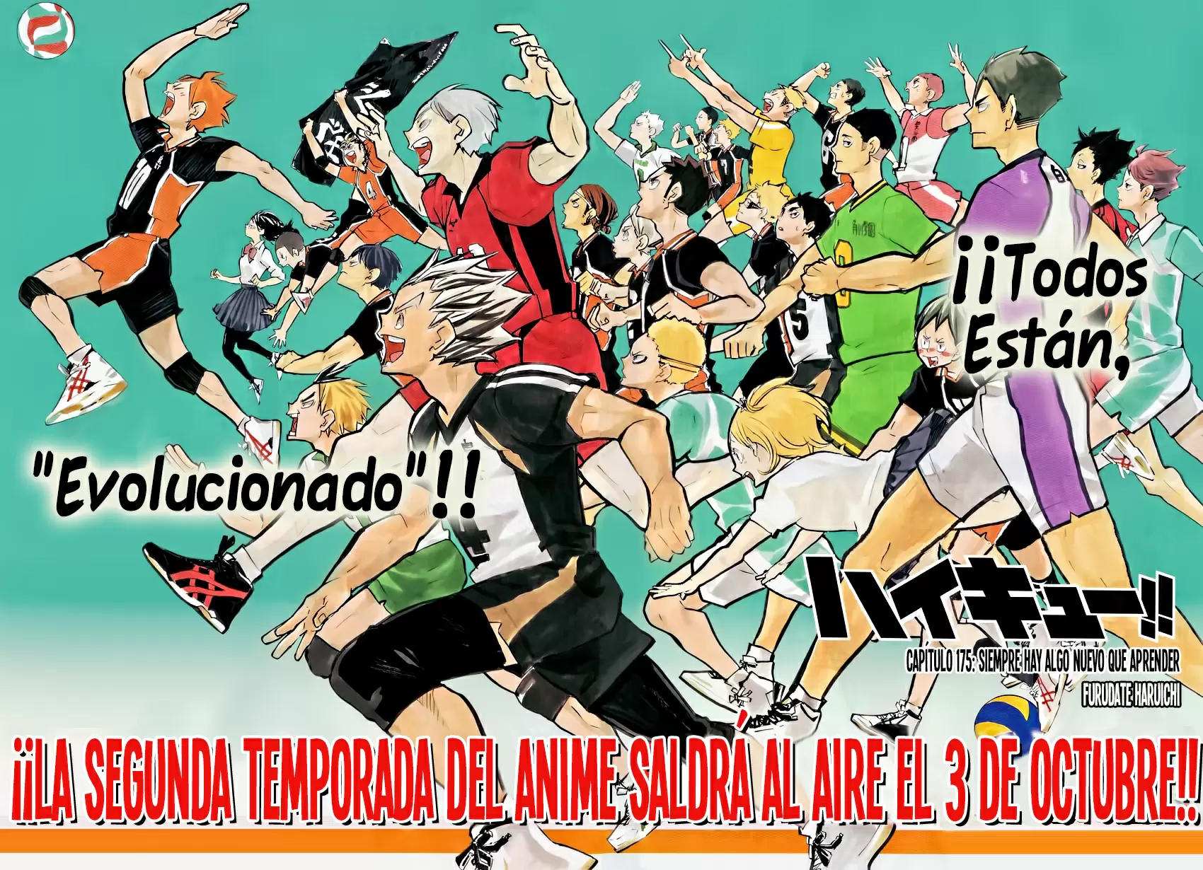 Haikyuu!! capítulo 175, página 3