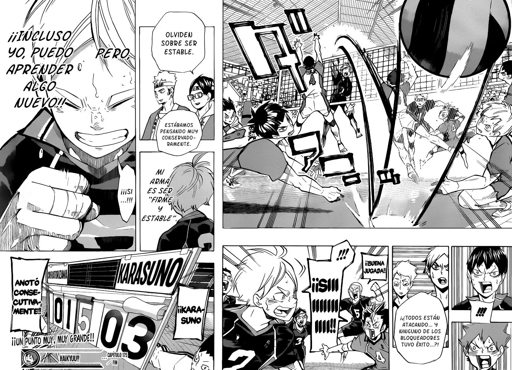 Haikyuu!! capítulo 175, página 17