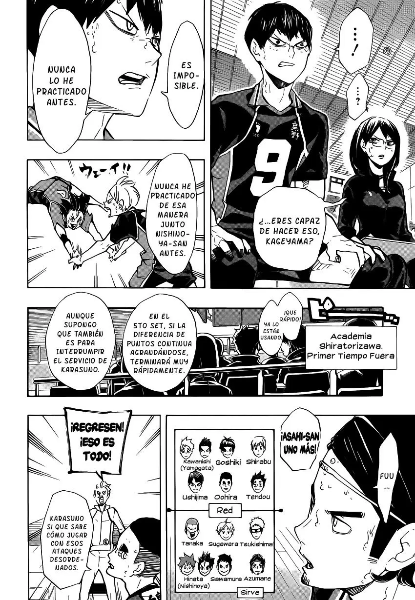 Haikyuu!! capítulo 176, página 6