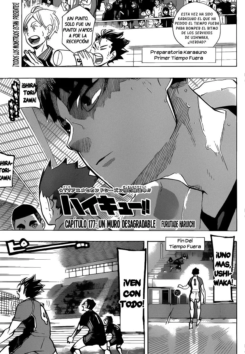 Haikyuu!! capítulo 177, página 2