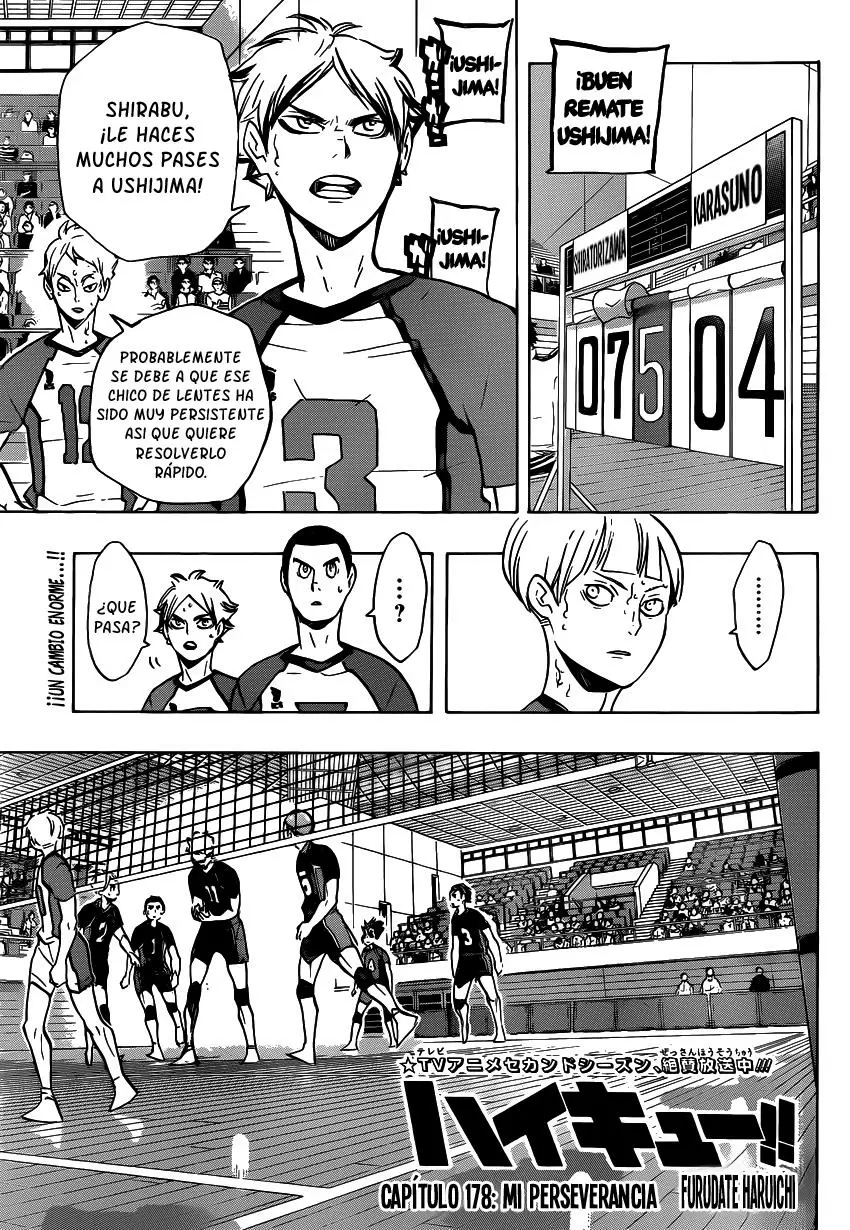 Haikyuu!! capítulo 178, página 2