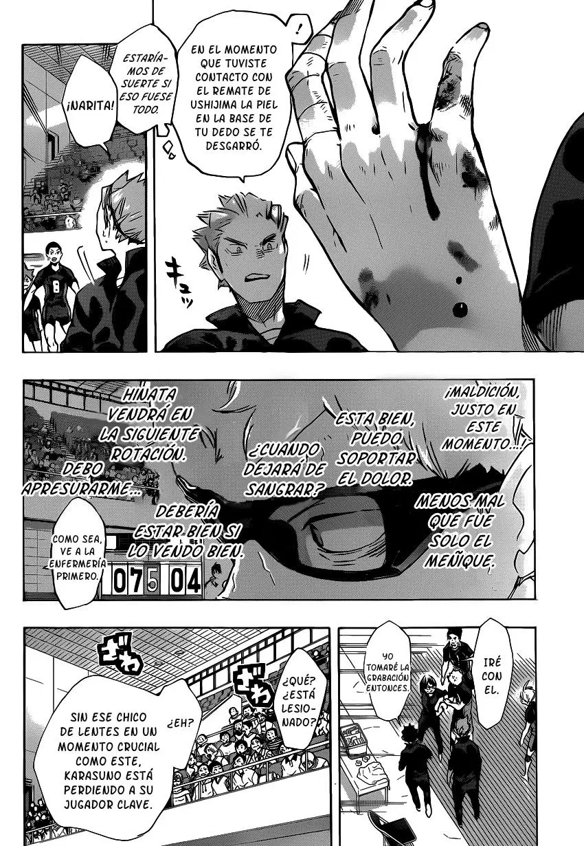 Haikyuu!! capítulo 178, página 3