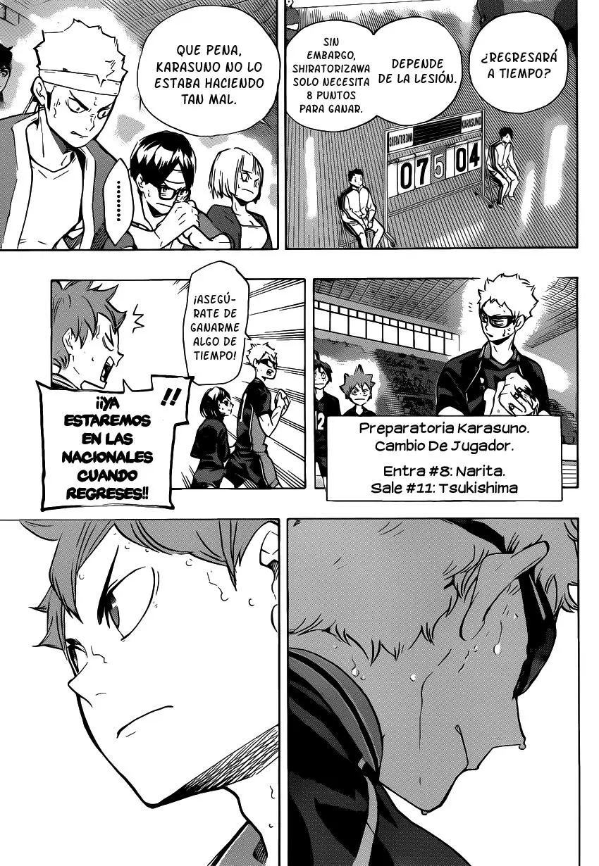 Haikyuu!! capítulo 178, página 4