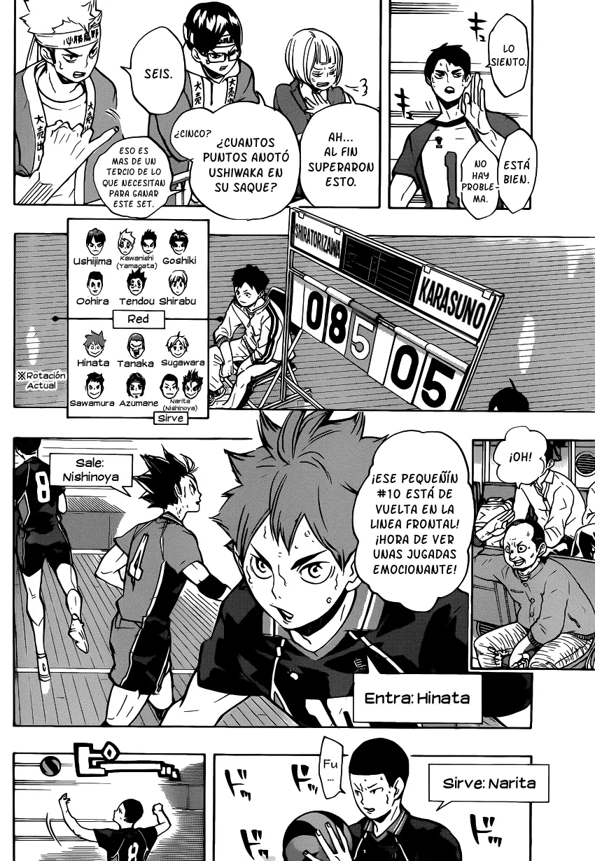 Haikyuu!! capítulo 179, página 6