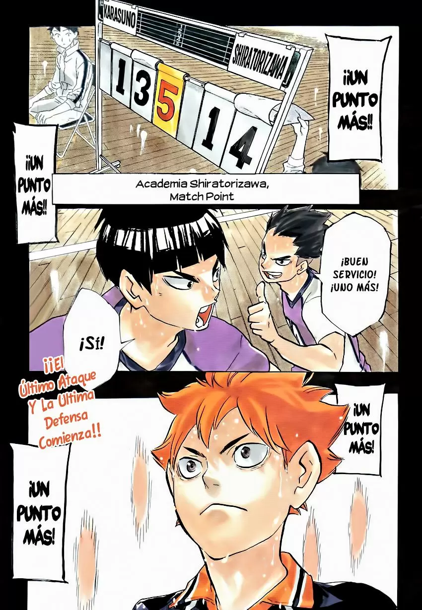 Haikyuu!! capítulo 183, página 3