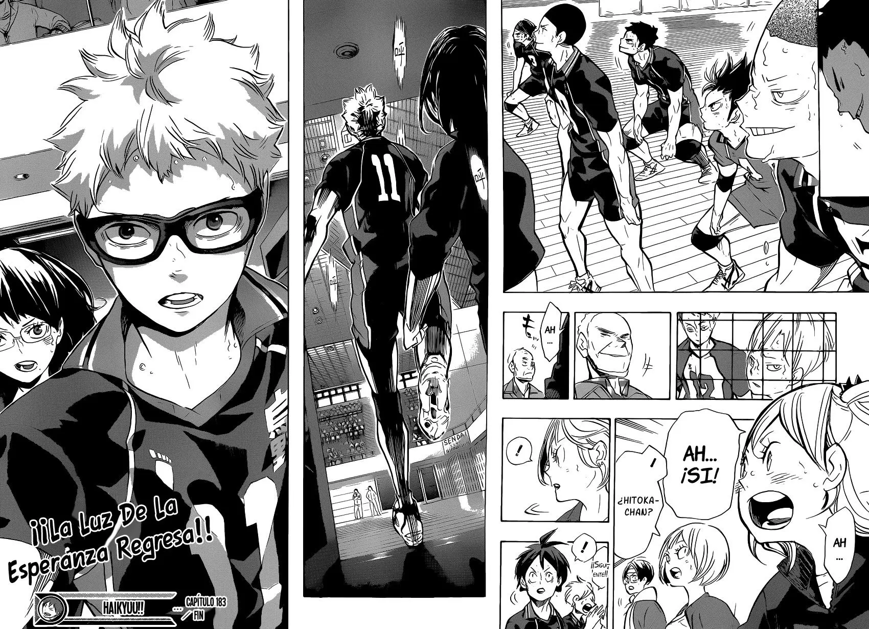 Haikyuu!! capítulo 183, página 18