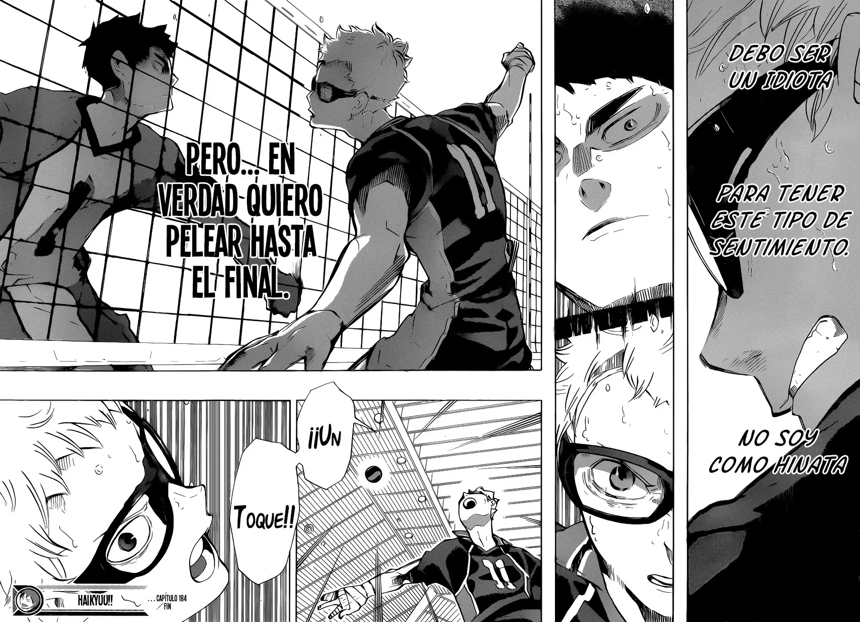 Haikyuu!! capítulo 184, página 18
