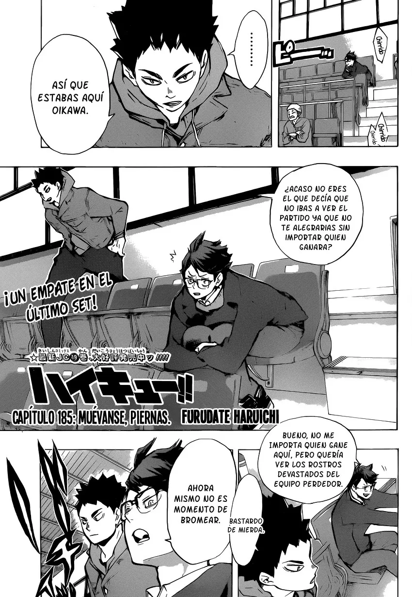 Haikyuu!! capítulo 185, página 2