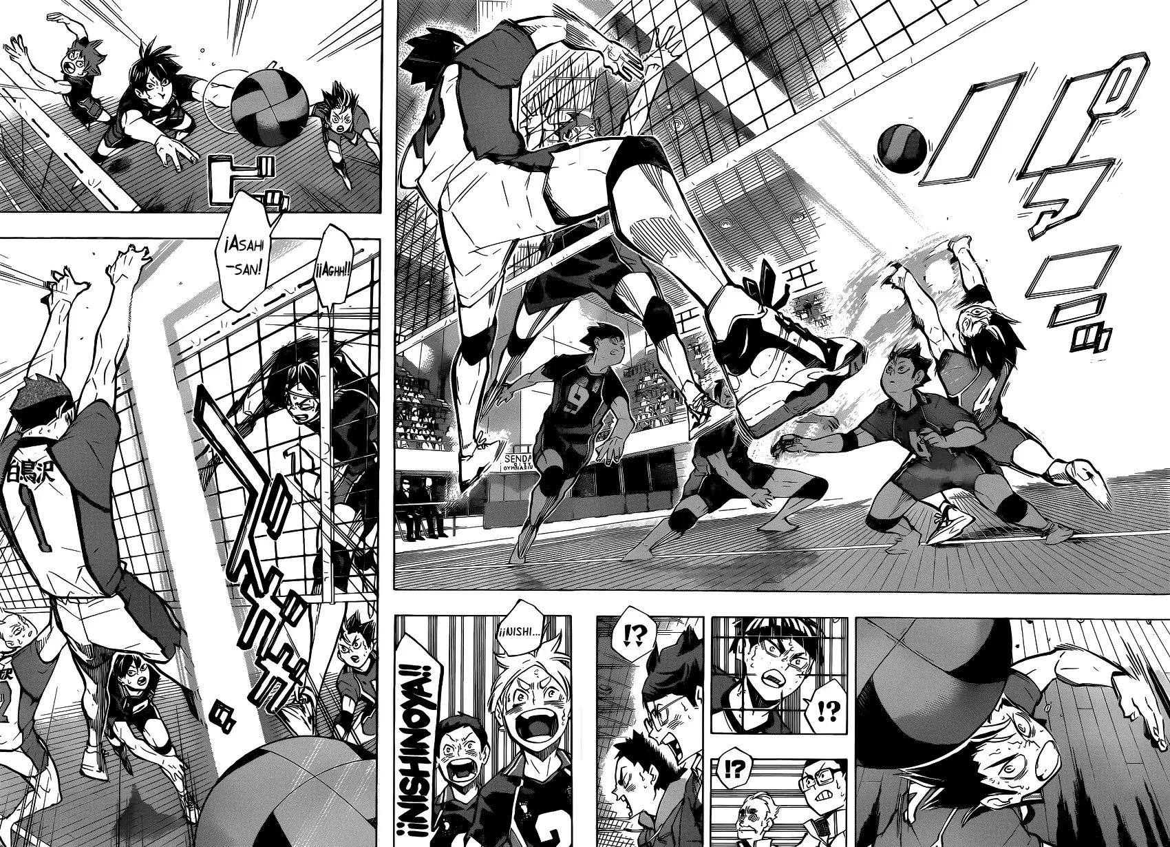 Haikyuu!! capítulo 187, página 8