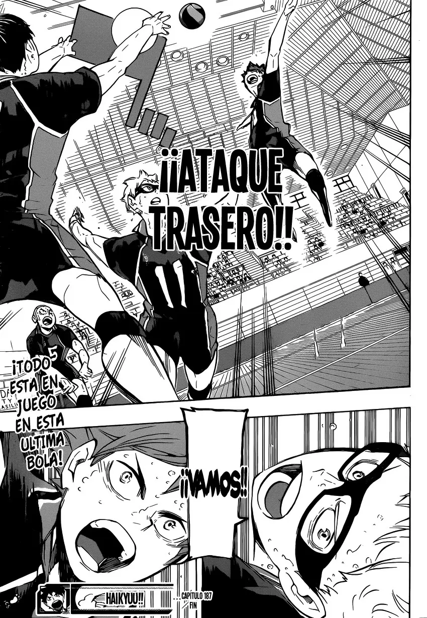 Haikyuu!! capítulo 187, página 18