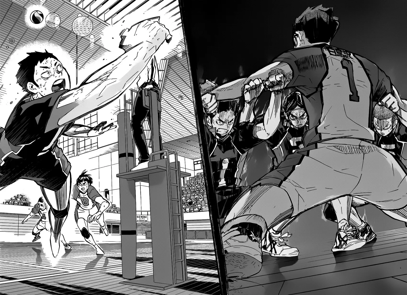 Haikyuu!! capítulo 188, página 10