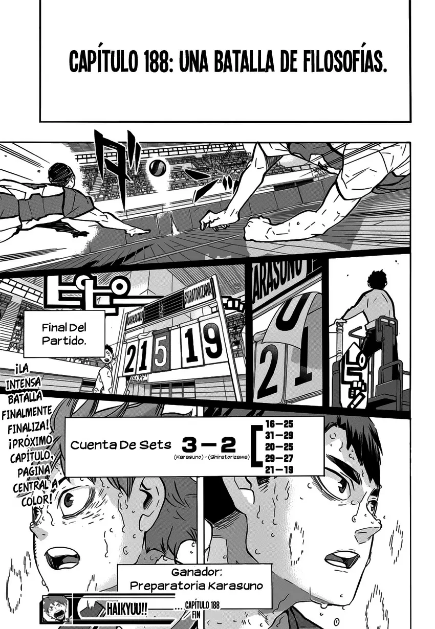Haikyuu!! capítulo 188, página 16