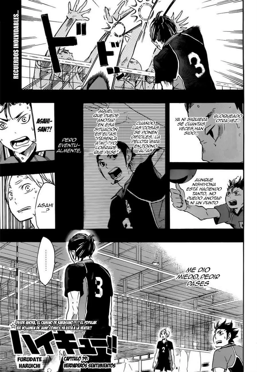 Haikyuu!! capítulo 19, página 1