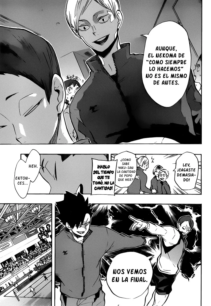 Haikyuu!! capítulo 190, página 17