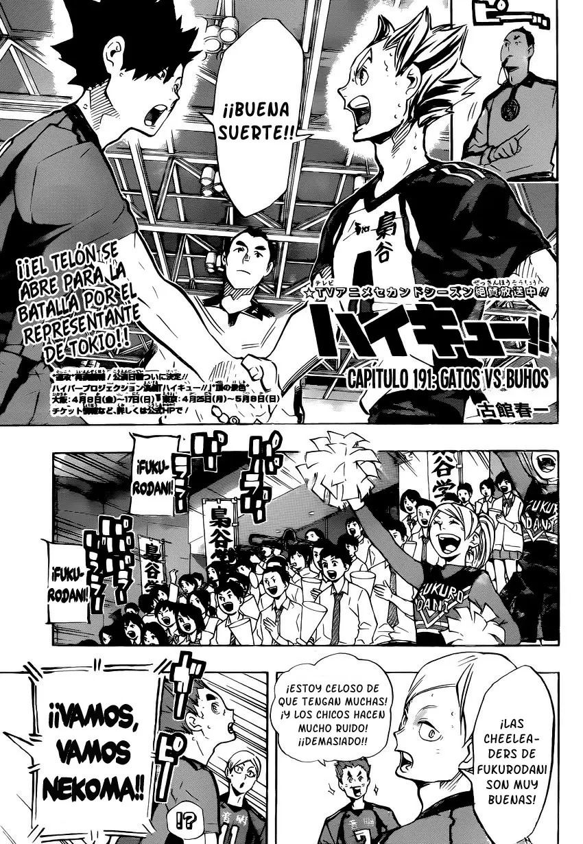 Haikyuu!! capítulo 191, página 2