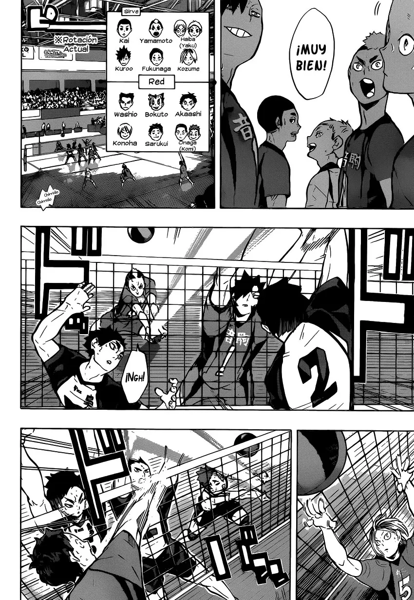 Haikyuu!! capítulo 193, página 3