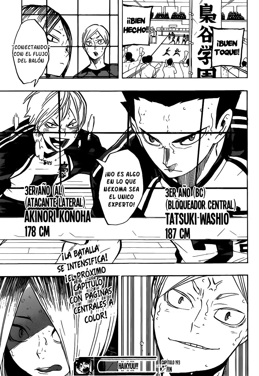 Haikyuu!! capítulo 193, página 19