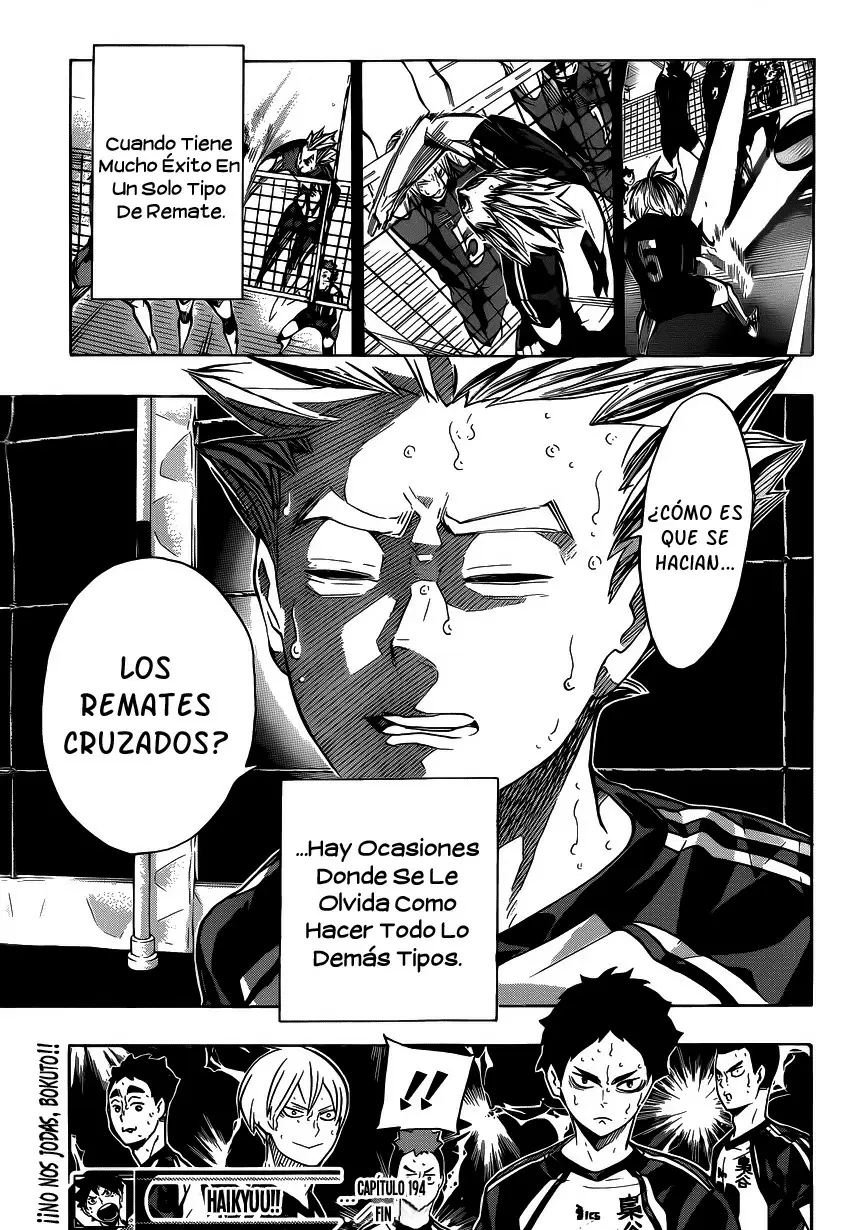 Haikyuu!! capítulo 194, página 20