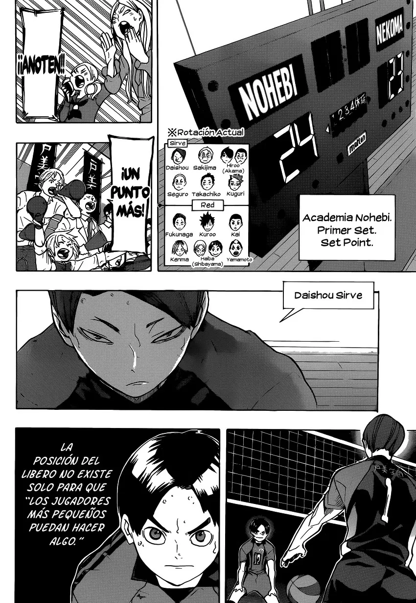 Haikyuu!! capítulo 201, página 3