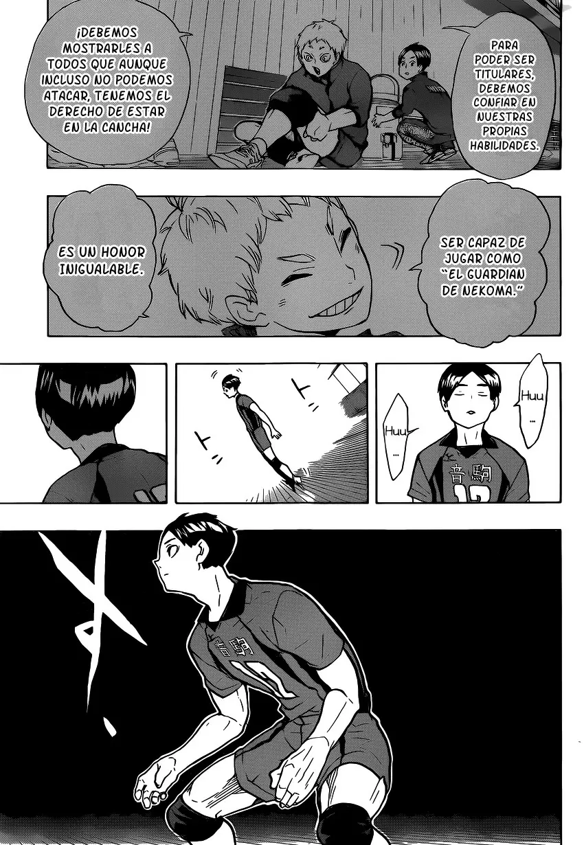 Haikyuu!! capítulo 201, página 4