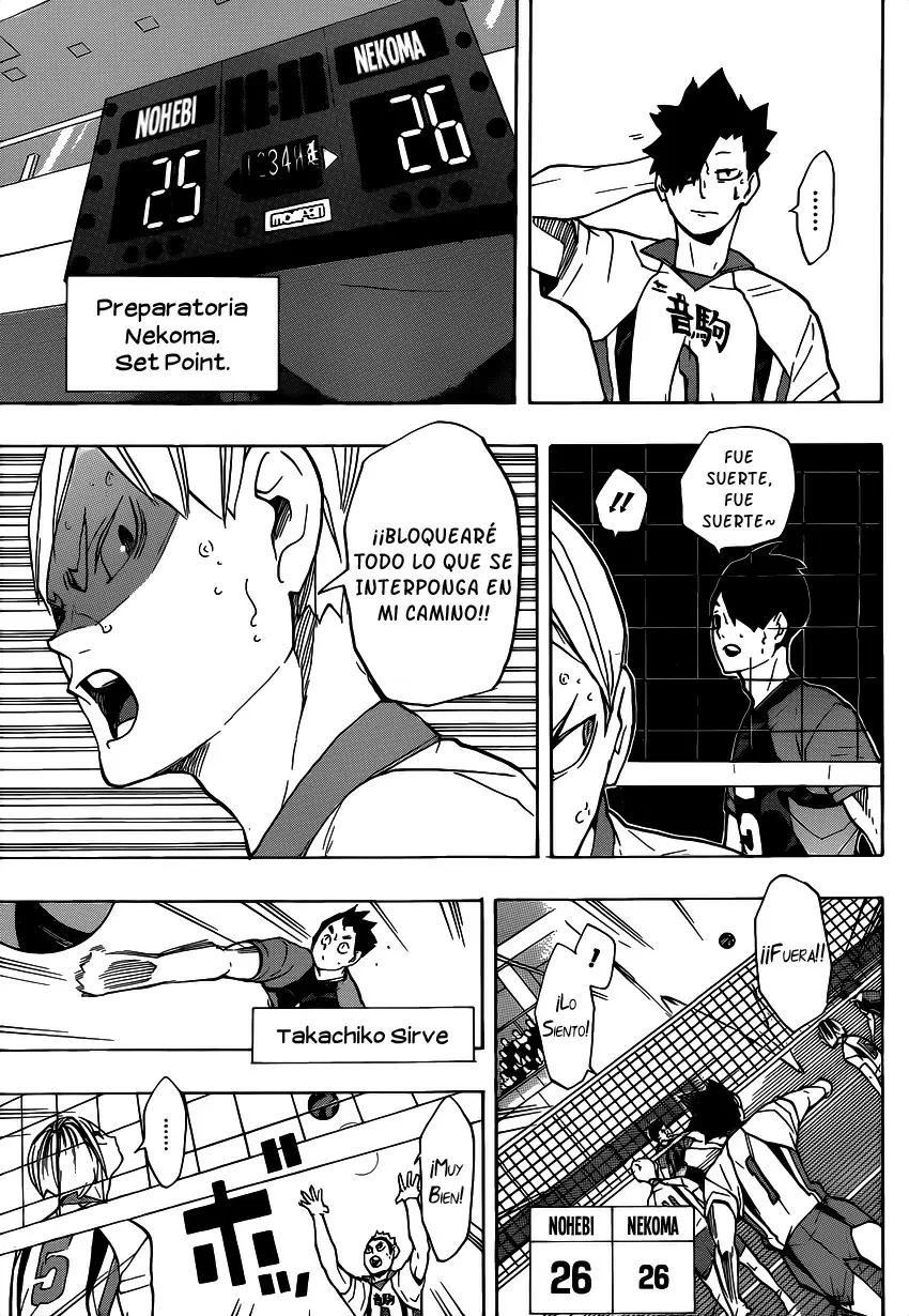 Haikyuu!! capítulo 201, página 14