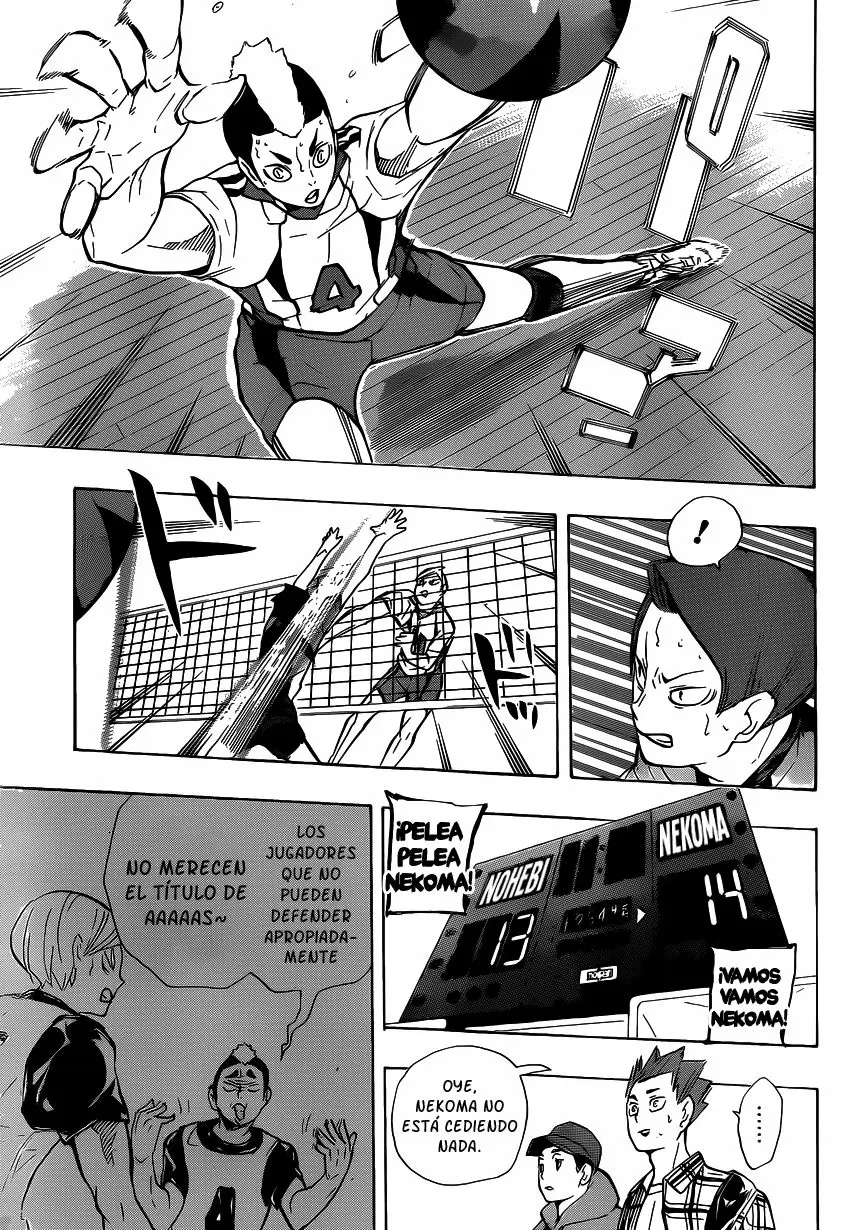 Haikyuu!! capítulo 202, página 14