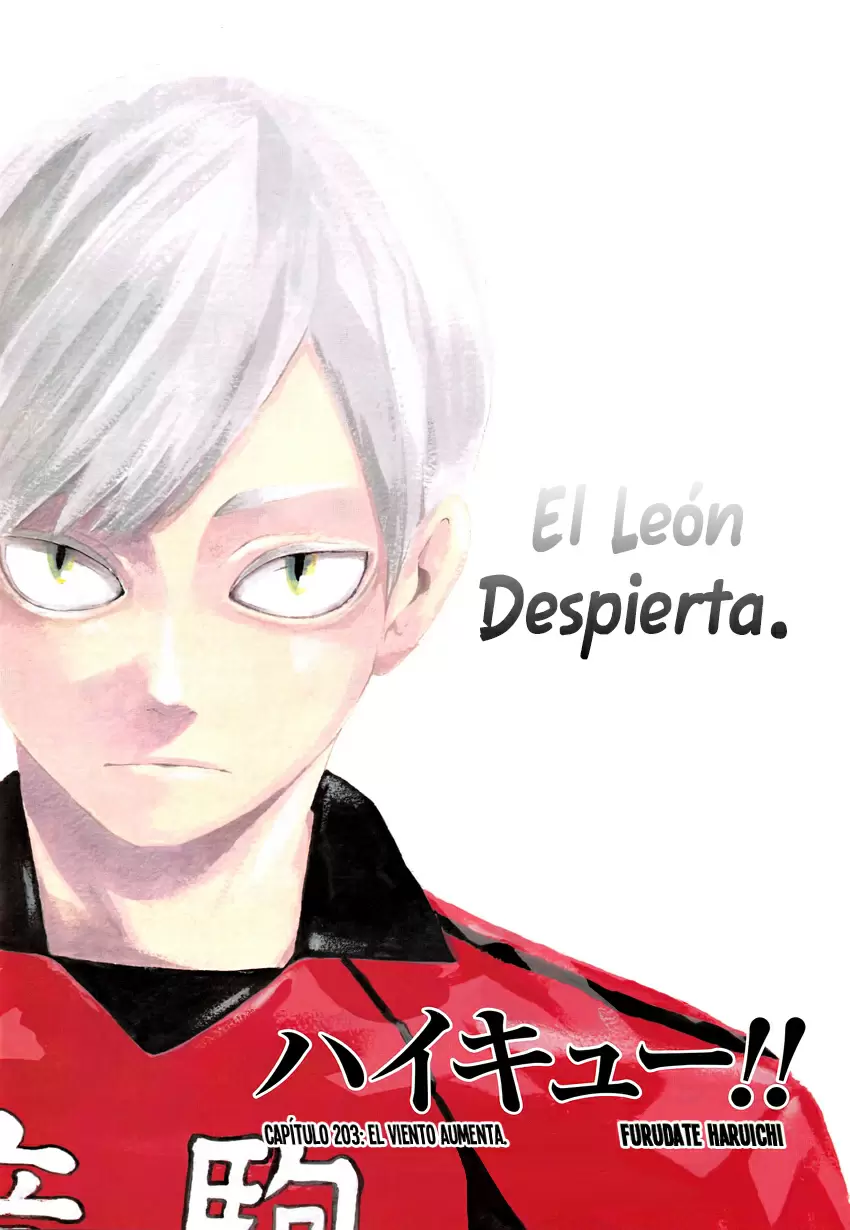 Haikyuu!! capítulo 203, página 2