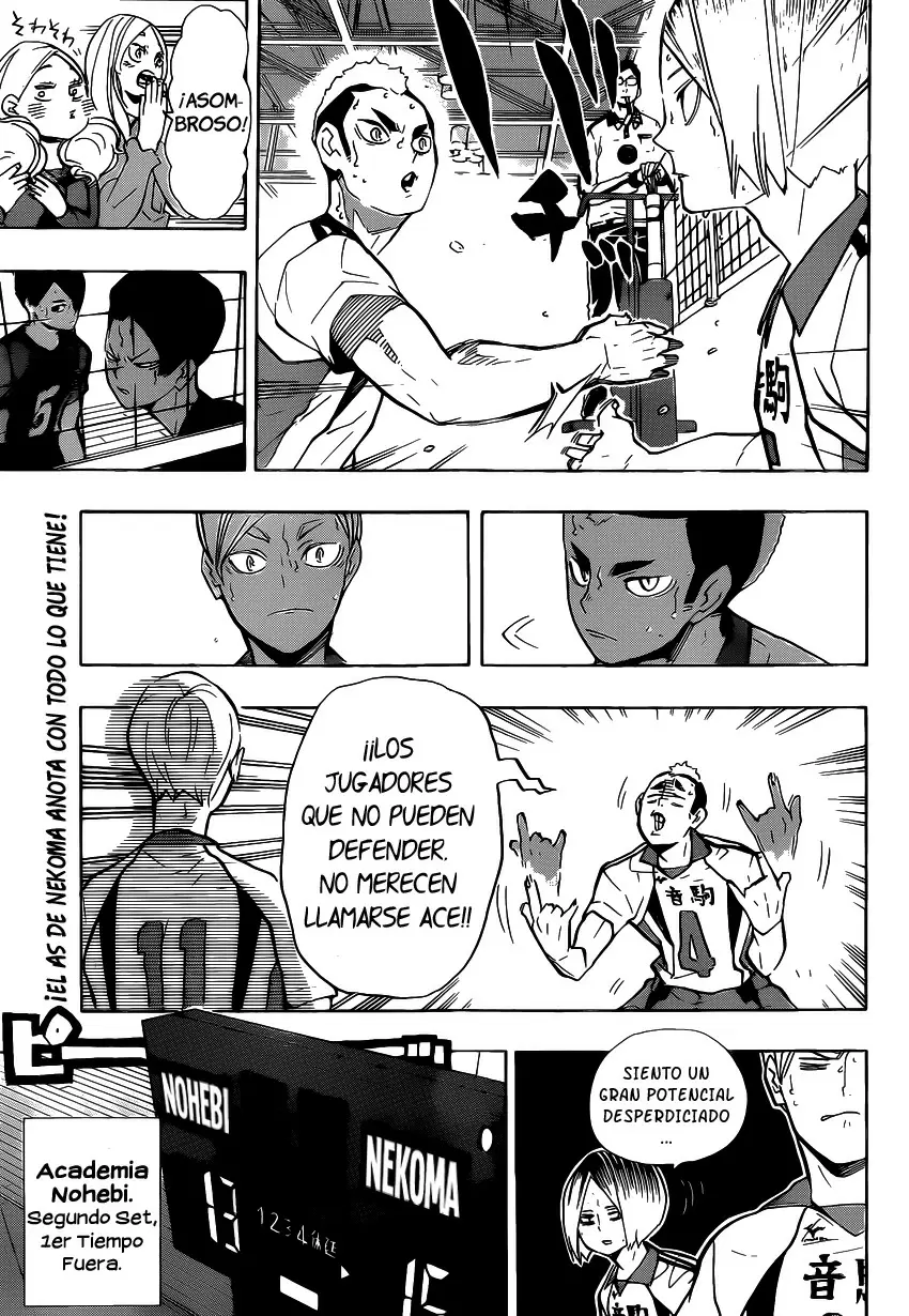 Haikyuu!! capítulo 203, página 4