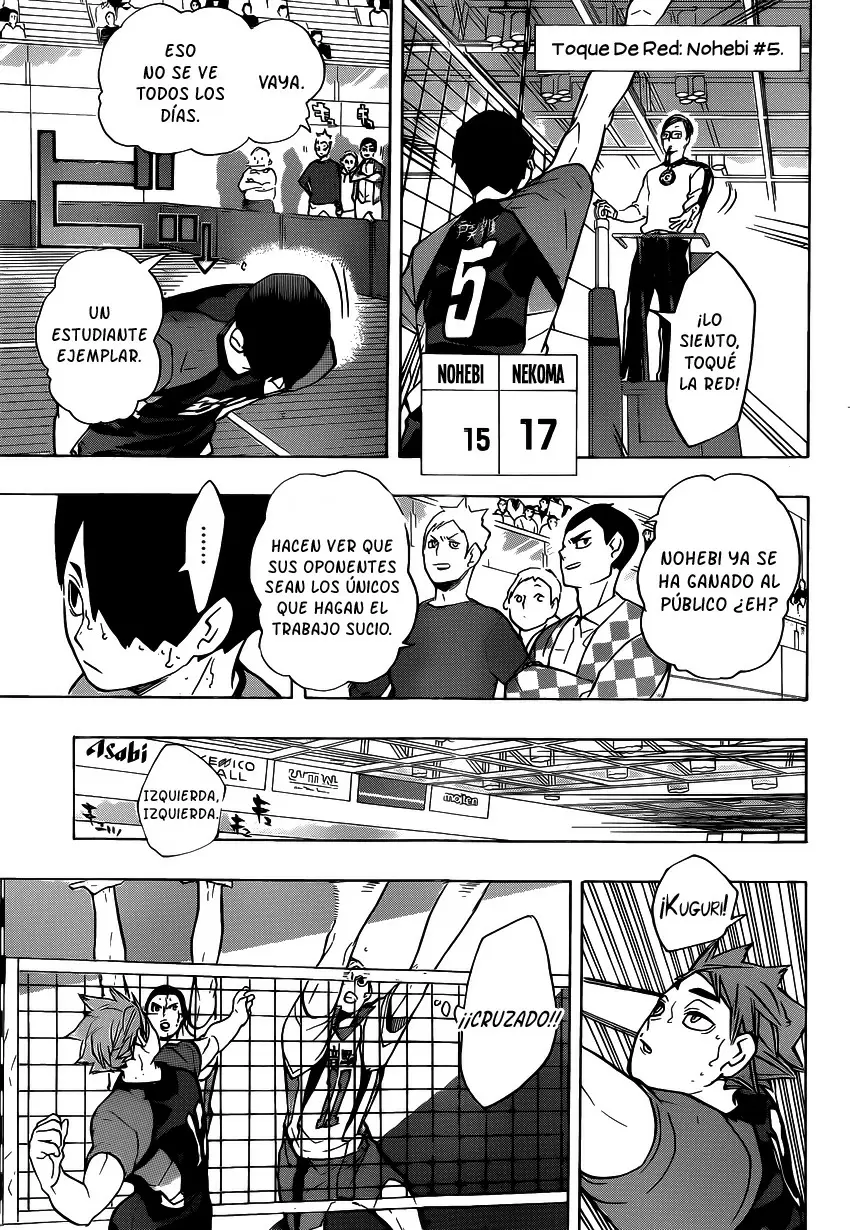 Haikyuu!! capítulo 203, página 8