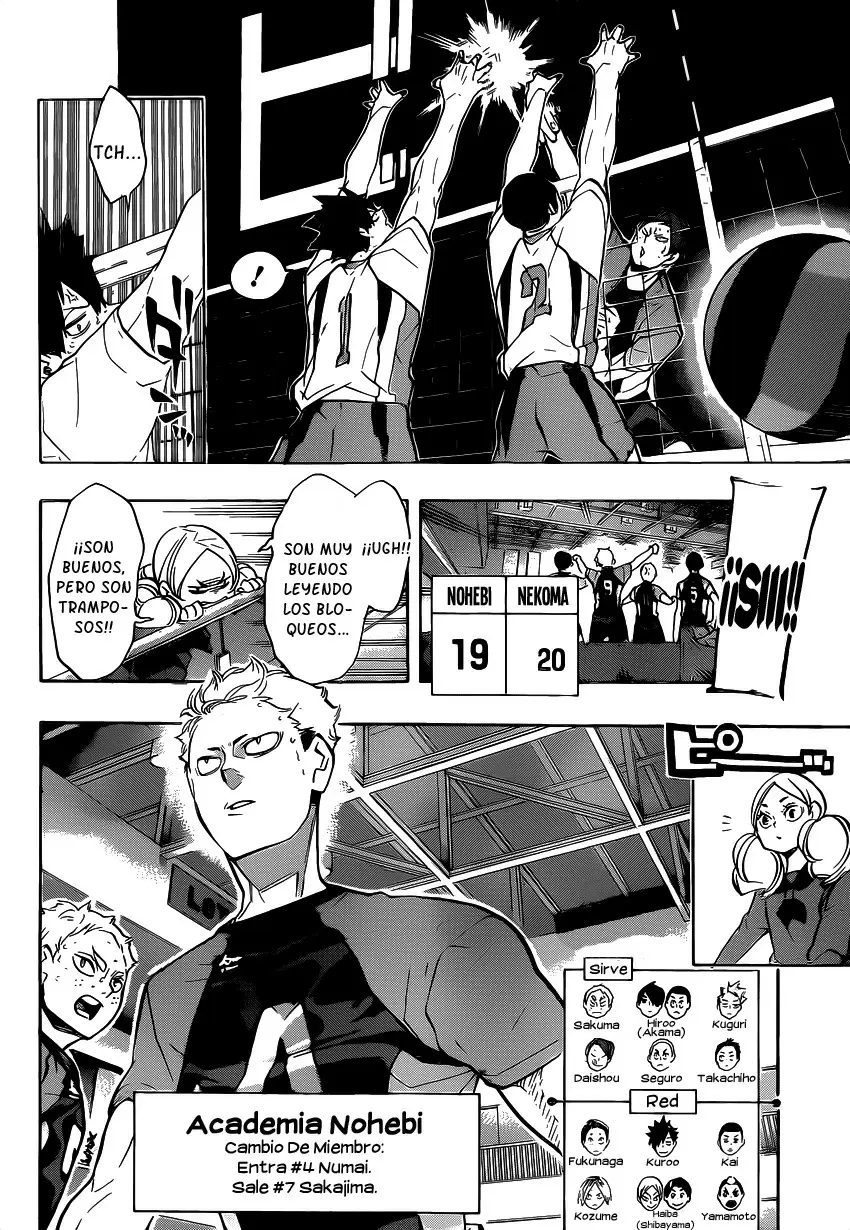 Haikyuu!! capítulo 203, página 11