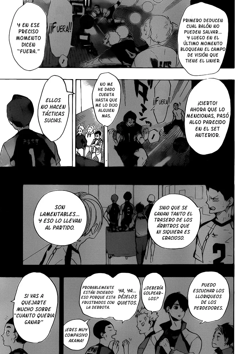Haikyuu!! capítulo 203, página 16