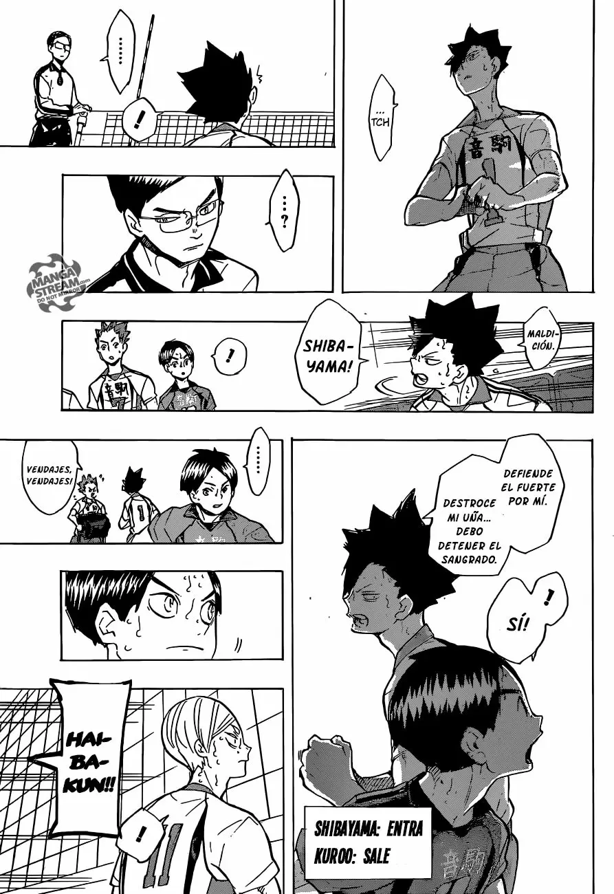 Haikyuu!! capítulo 204, página 14