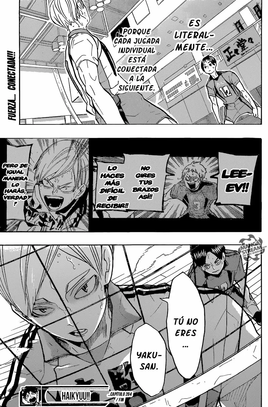 Haikyuu!! capítulo 204, página 20