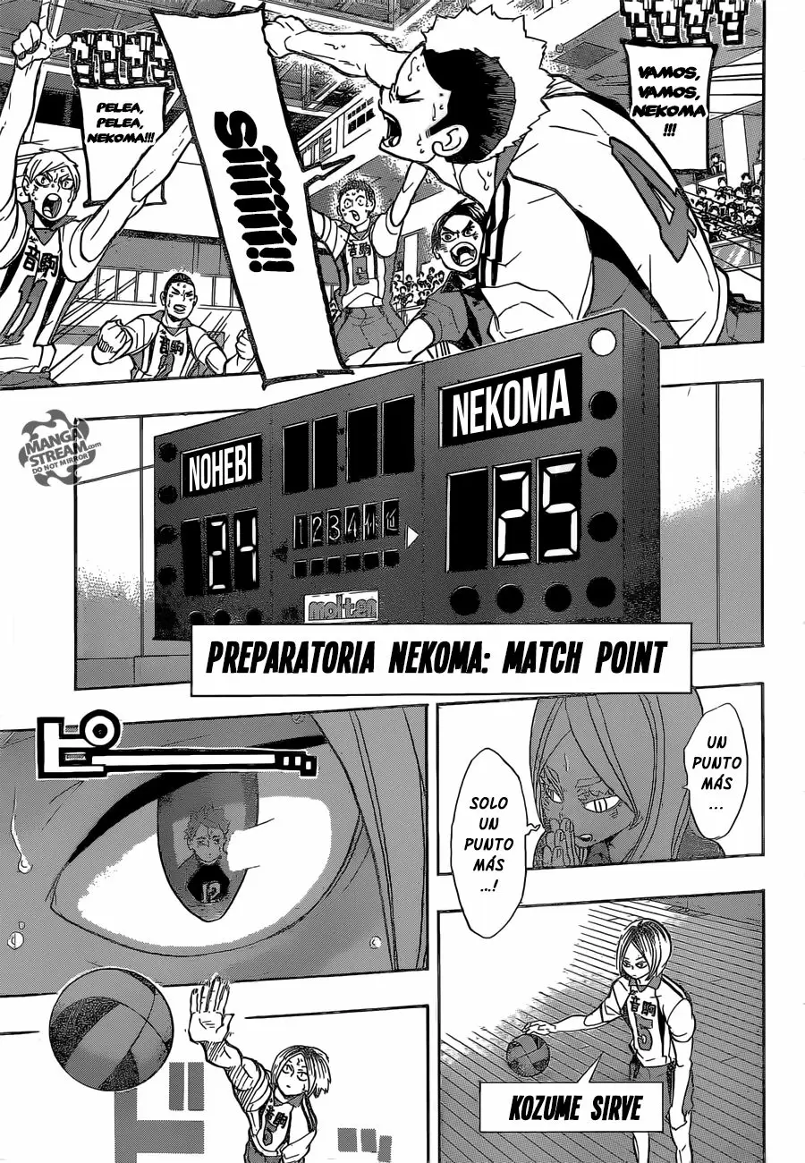 Haikyuu!! capítulo 205, página 6