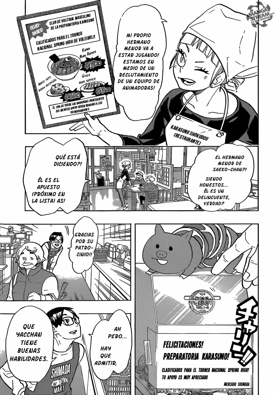 Haikyuu!! capítulo 207, página 6