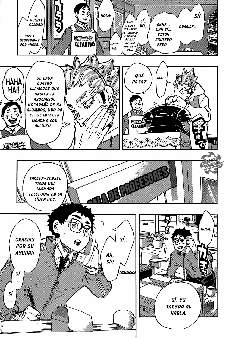 Haikyuu!! capítulo 207, página 8