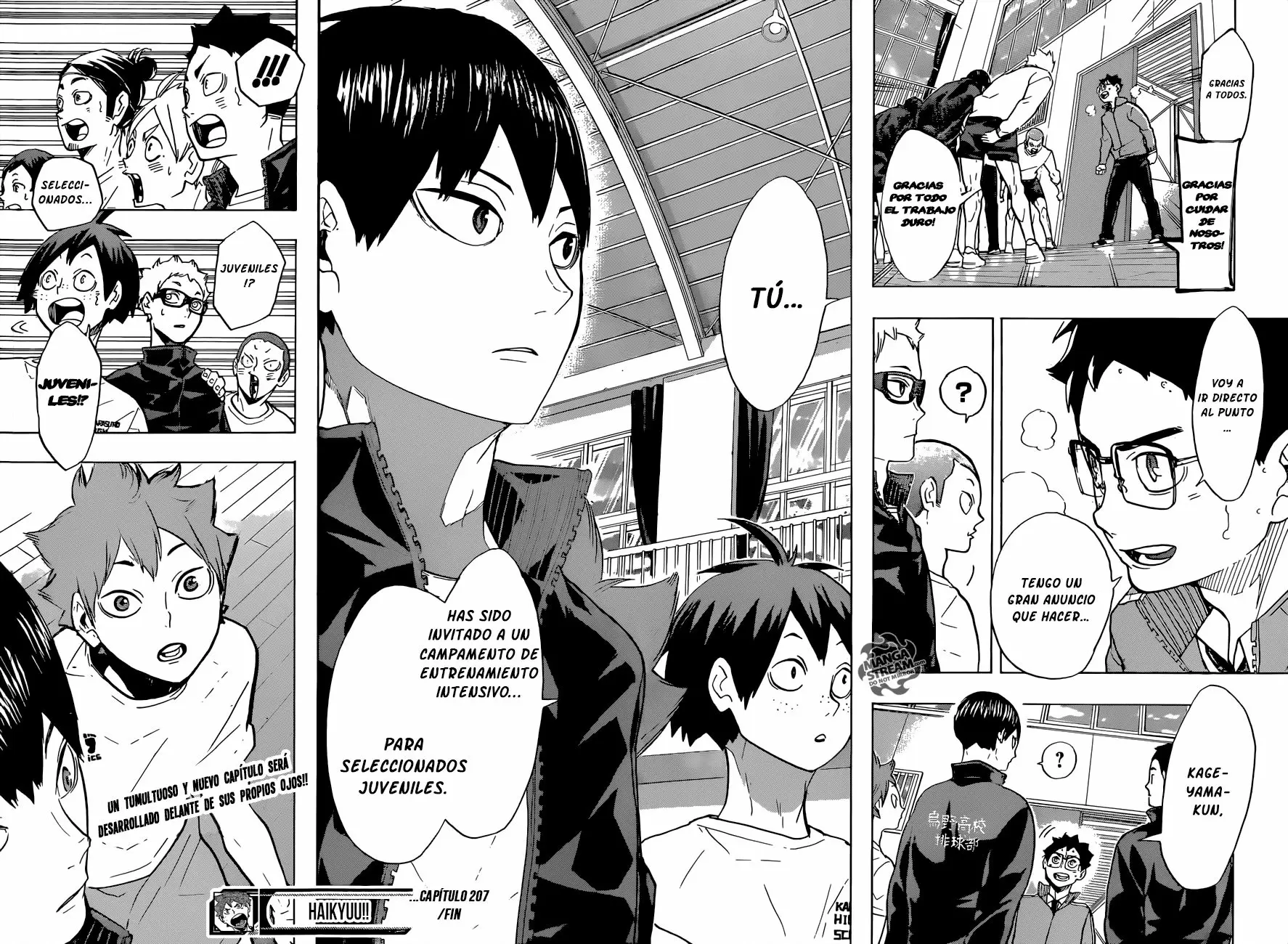 Haikyuu!! capítulo 207, página 19