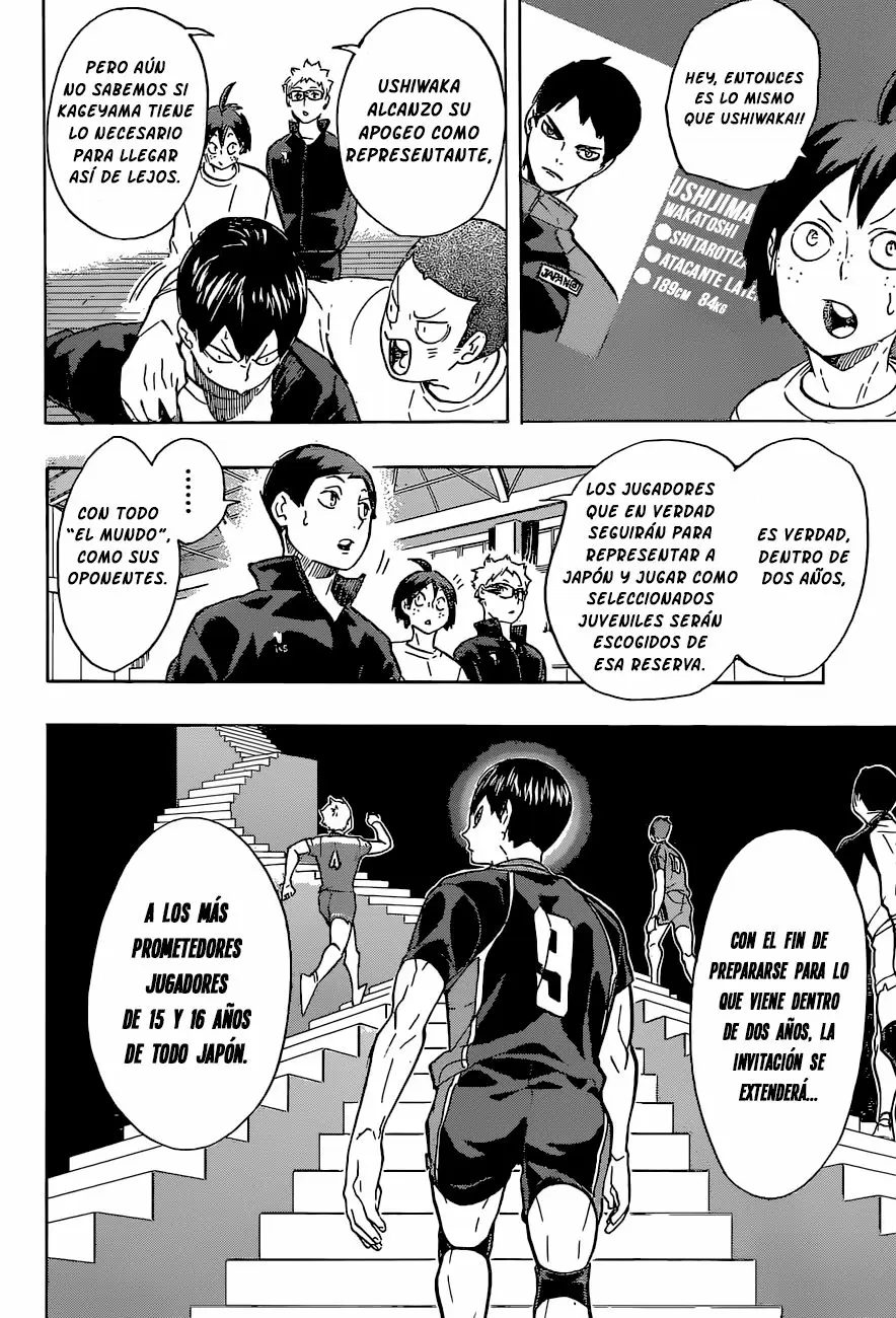 Haikyuu!! capítulo 208, página 3