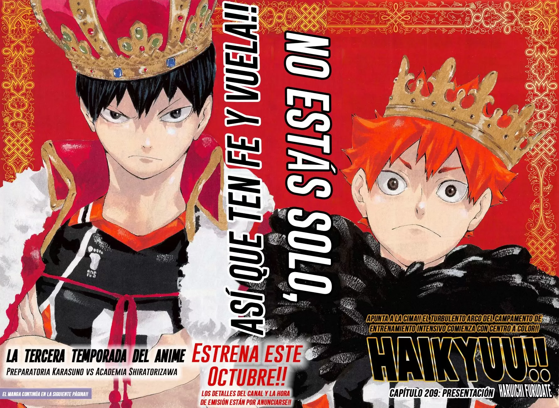 Haikyuu!! capítulo 209, página 4