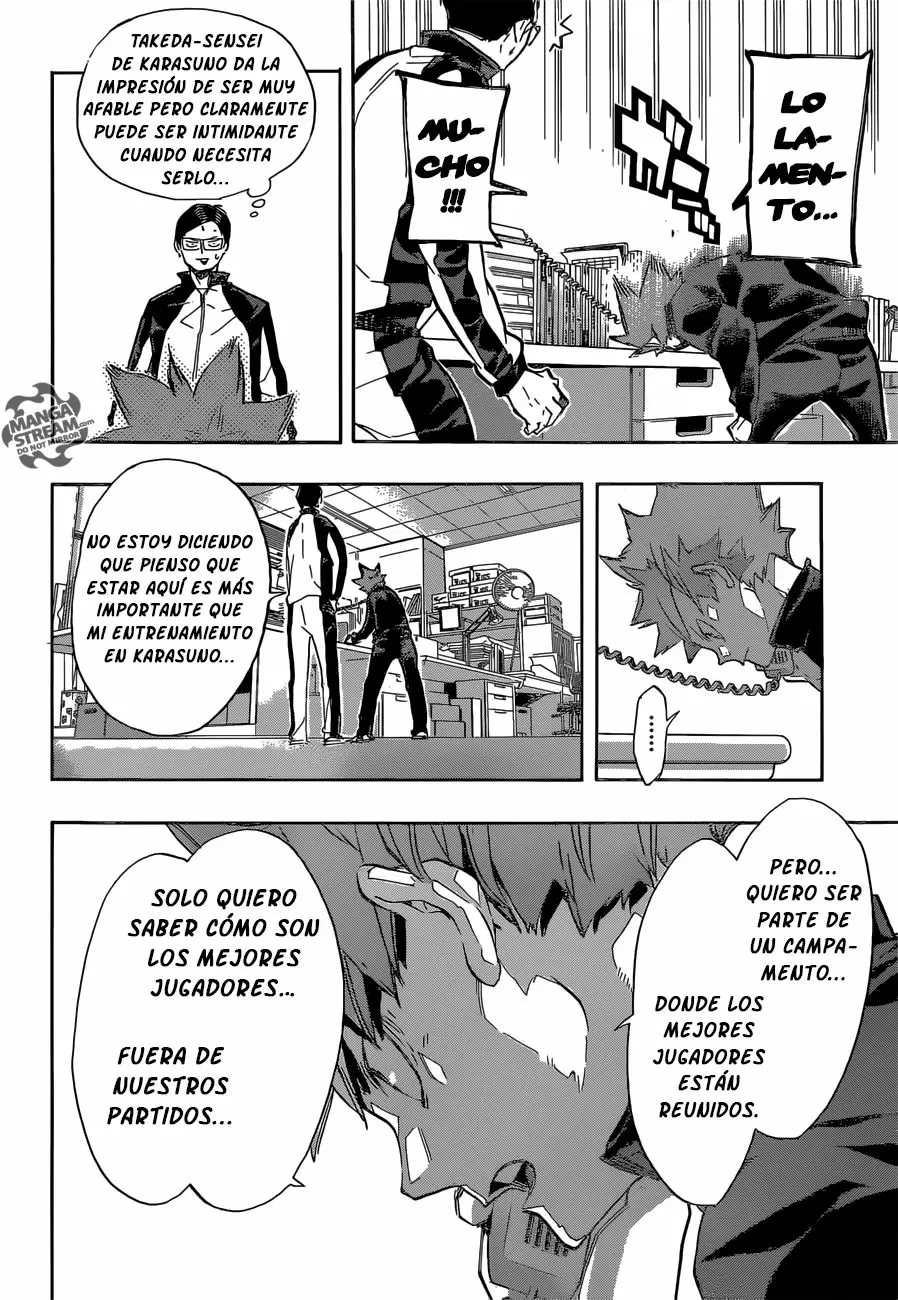 Haikyuu!! capítulo 209, página 10