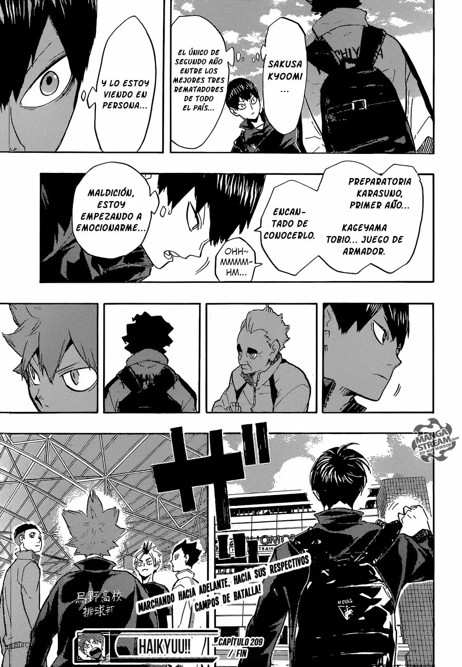 Haikyuu!! capítulo 209, página 20