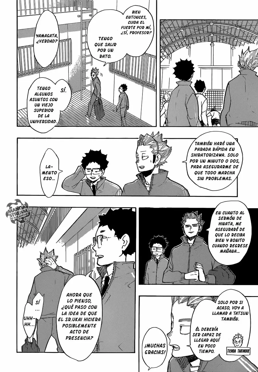 Haikyuu!! capítulo 210, página 3
