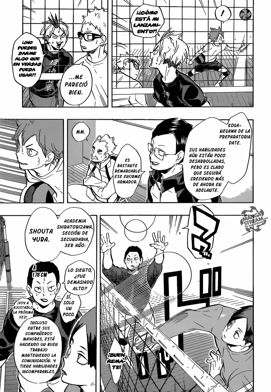 Haikyuu!! capítulo 210, página 8