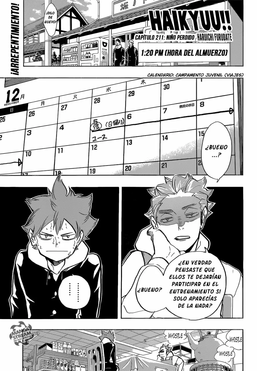Haikyuu!! capítulo 211, página 2
