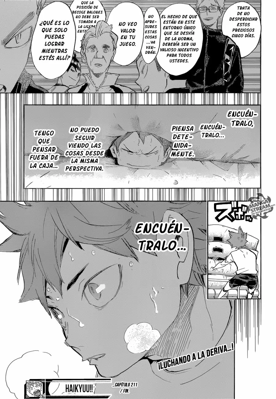 Haikyuu!! capítulo 211, página 20