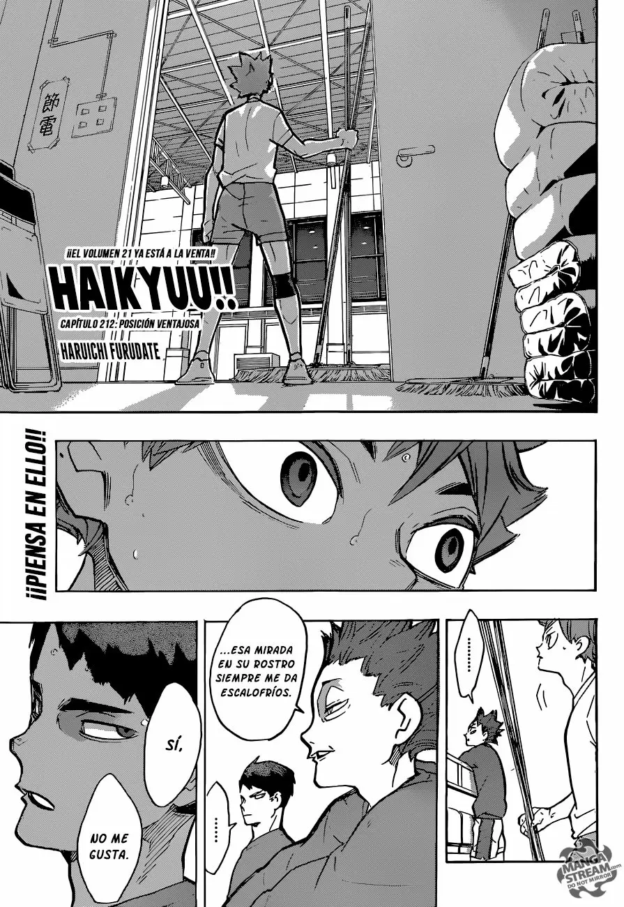 Haikyuu!! capítulo 212, página 4