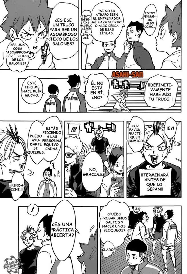 Haikyuu!! capítulo 213, página 6