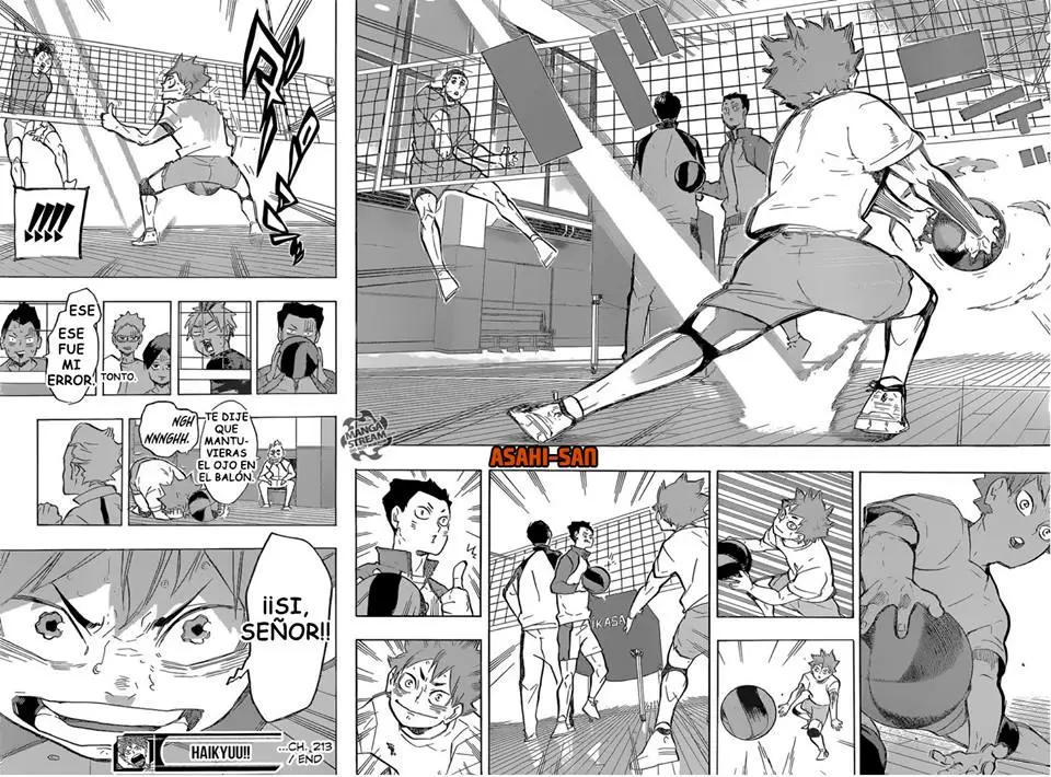 Haikyuu!! capítulo 213, página 19